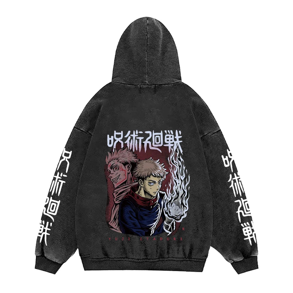 Jujutsu Kaisen Geto Suguru Vintage Hoodie Style 10