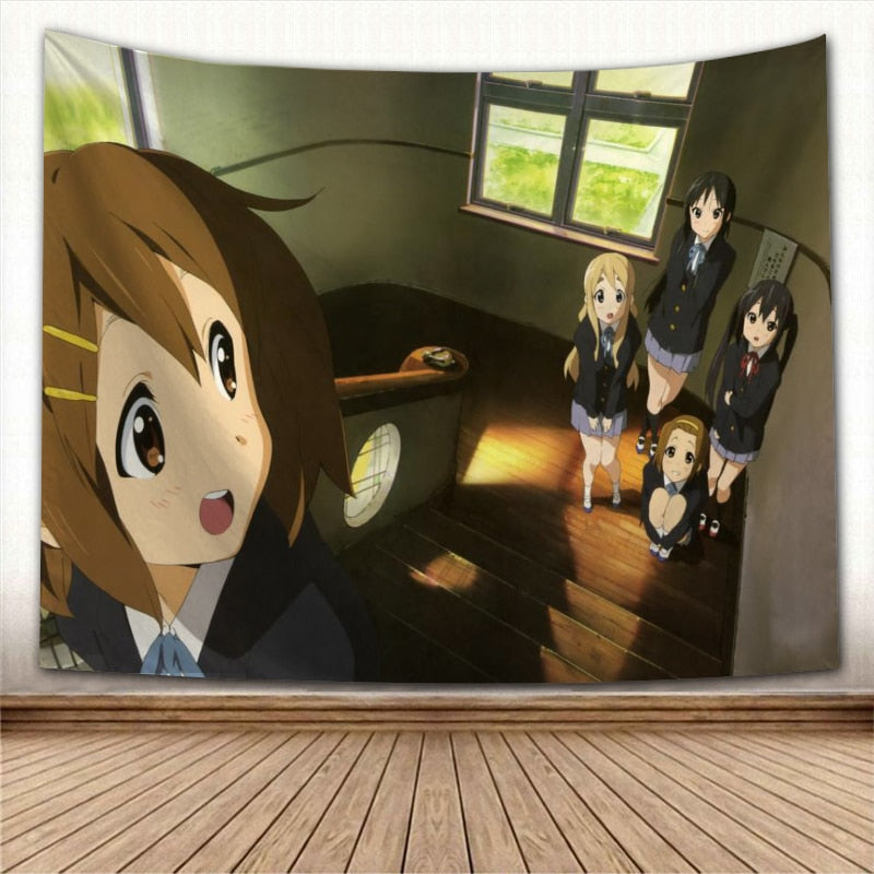 K-ON Anime Wall Hanging Tapestry