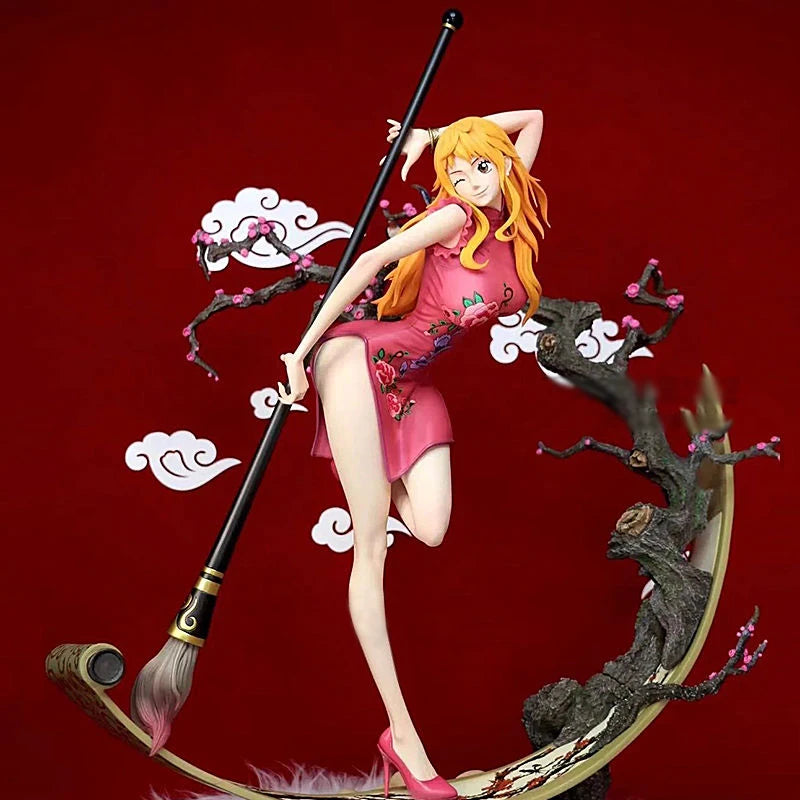 One Piece Nami with Sakura Action Figure Nami