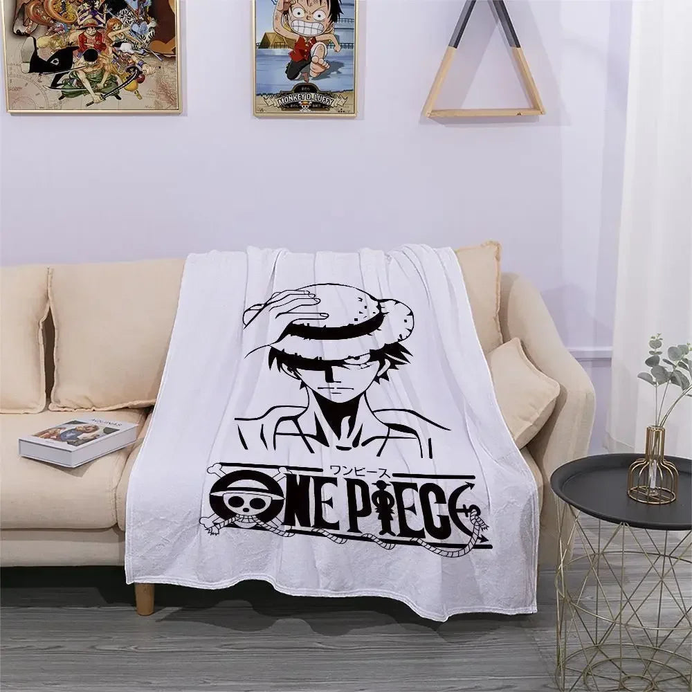 One Piece Luffy Wanted Blanket Style 5