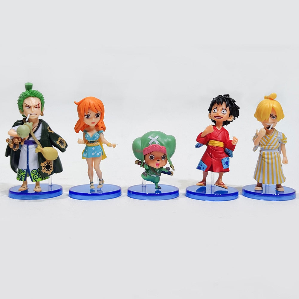 One Piece Anime PVC Action Figure 10Pcs/set