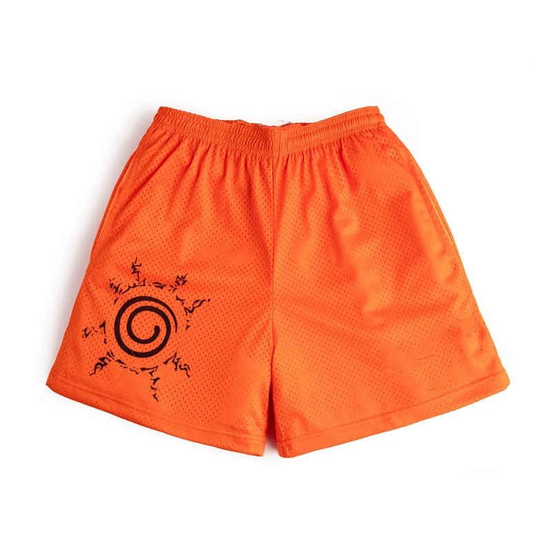 Naruto Anime Gym Shorts for Fitness Workout