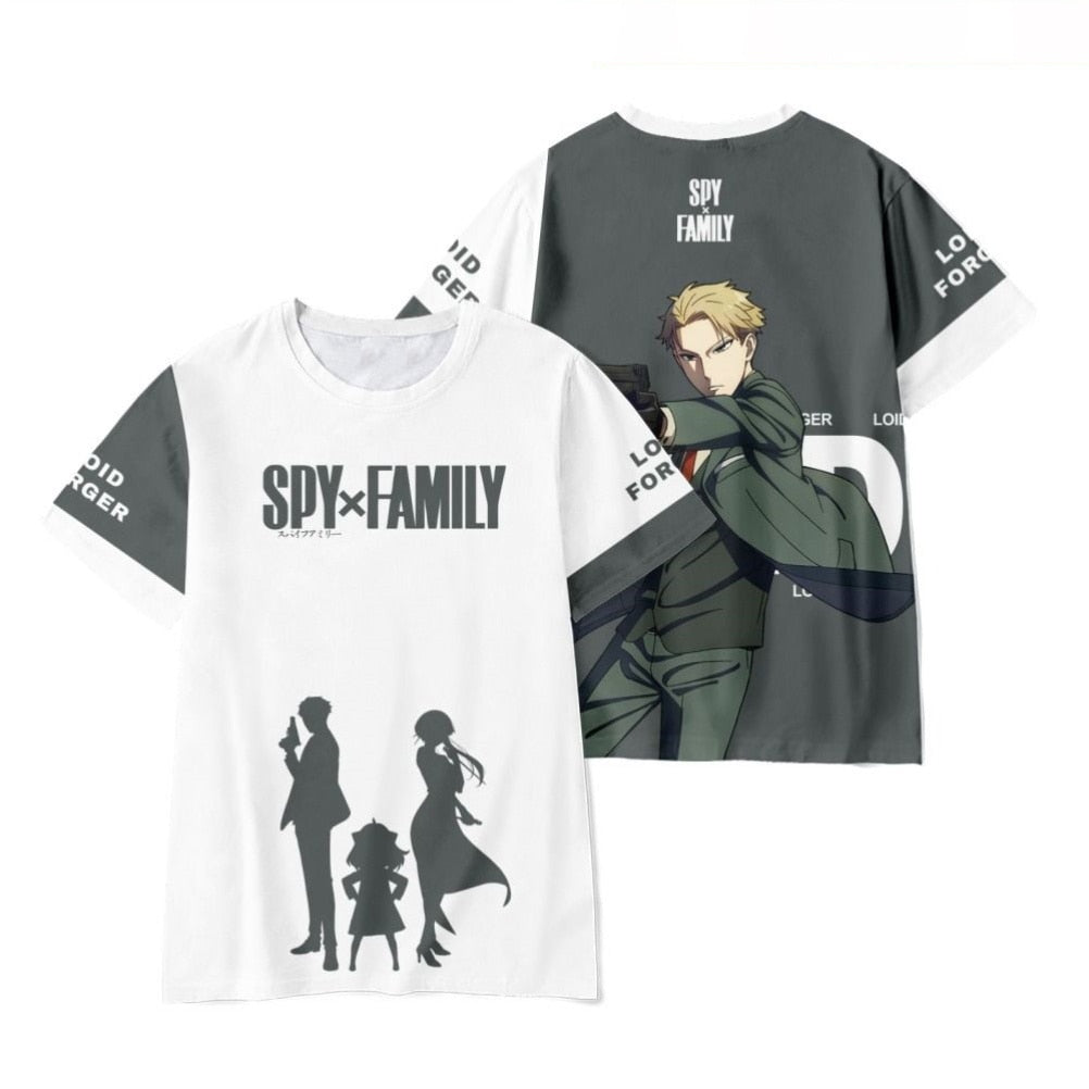 Hot Spy X Family Anime T-Shirt 4