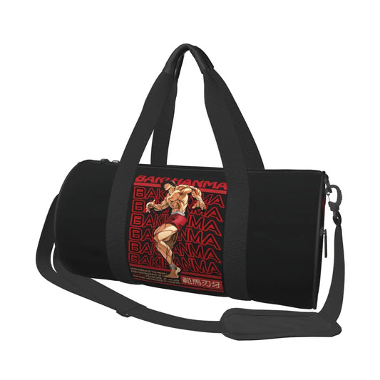 Baki Hanma Anime Duffle Bag As Picture