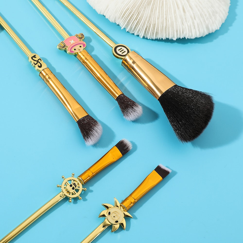 ONE PIECE Anime Makeup Brushes 5pc