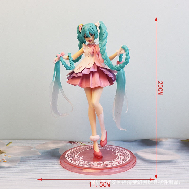 Hatsune Miku Anime Action Figurine