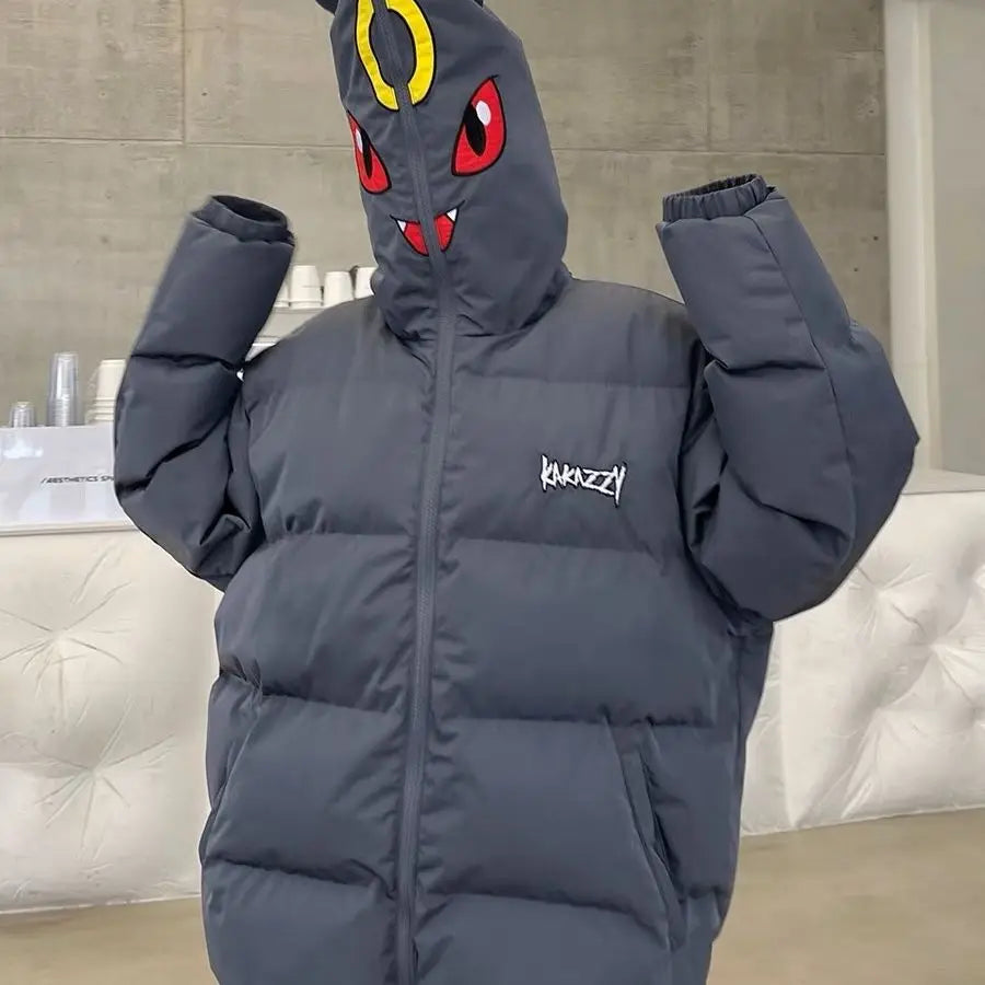 Pokemon Umbreon Hoodie Jacket Costumi Carnevale Cosplay 