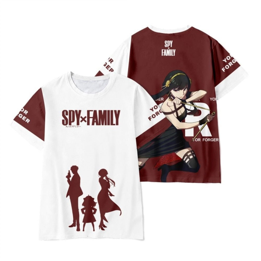 Hot Spy X Family Anime T-Shirt 5