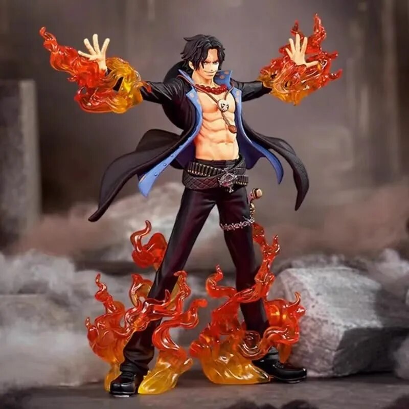 One Piece Portgas D Ace Flame Fist Action Figure