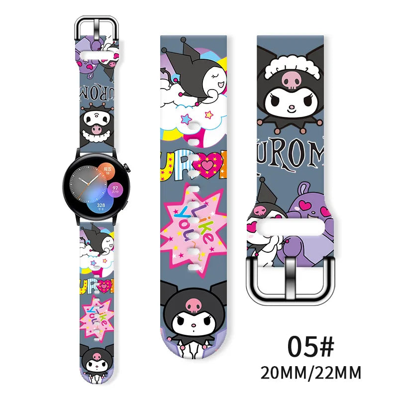 Sanrio Kuromi Strap For Samsung Huawei Style 5