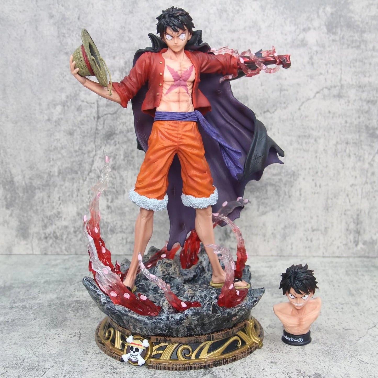One Piece Emperor Pose Luffy Action Figure Luffy USB