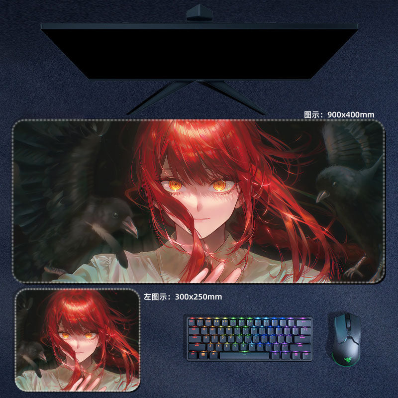 Chainsaw man Anime Large Gaming Mouse Pad 17