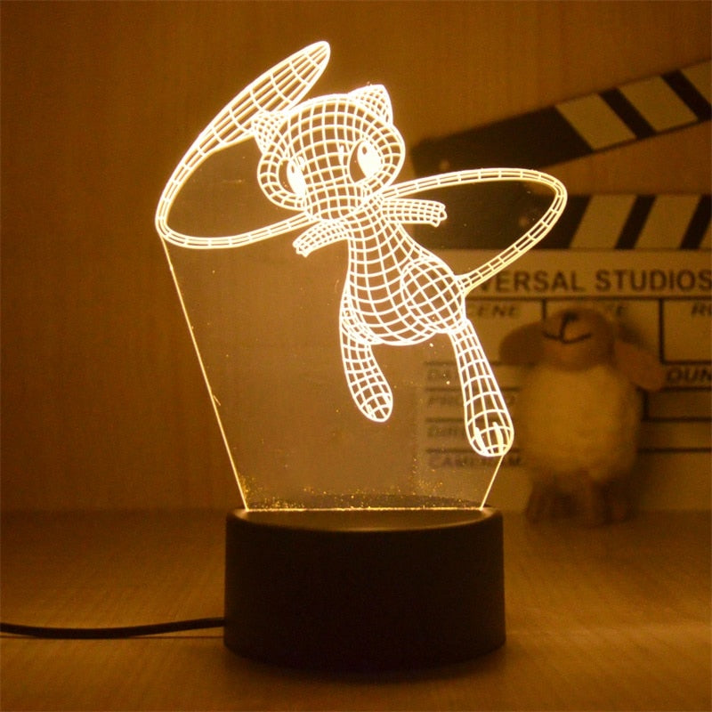 Pokemon Anime 3D LED desk lamp Action Figure 33 12cm