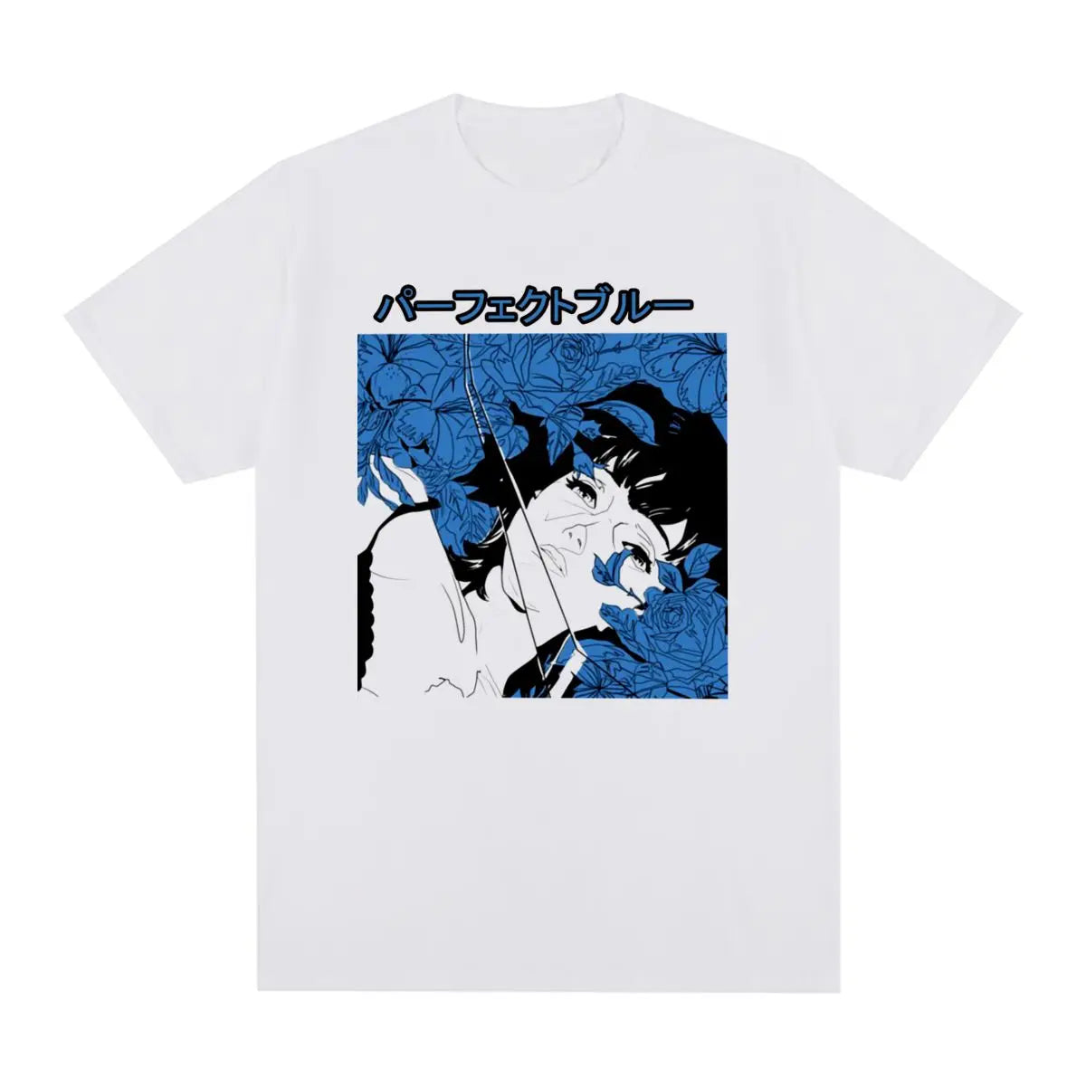 Perfect Blue Anime Vintage T-shirt White