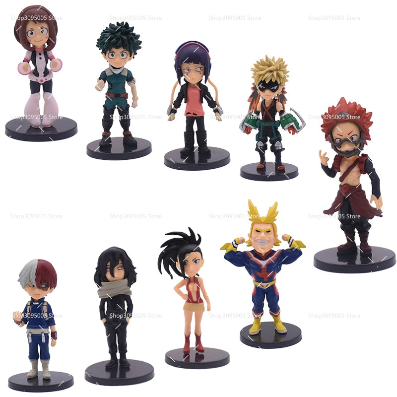 9pcs/Set Anime My Hero Academia Figure