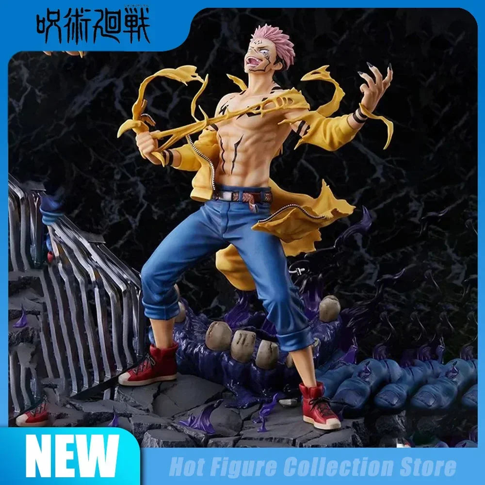 Jujutsu Kaisen Ryomen Sukuna Fight Action Figure