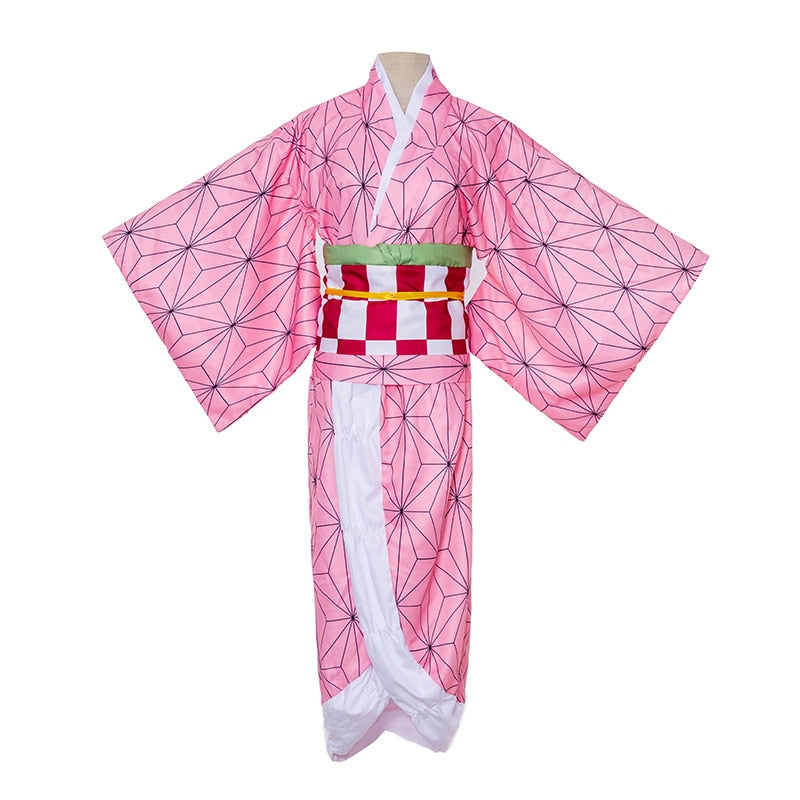 Kamado Nezuko Cosplay Costume Kimetsu No Yaiba
