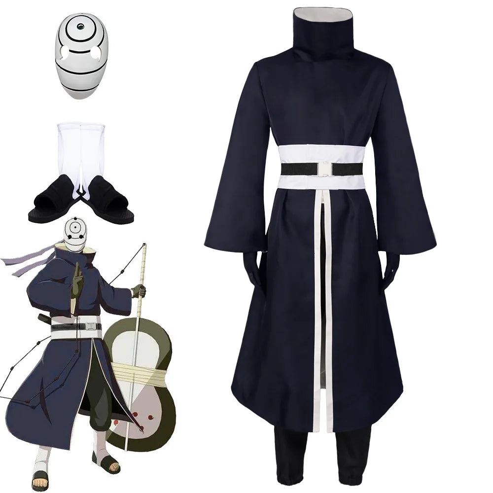 Naruto Uchiha Obito Cosplay Costume