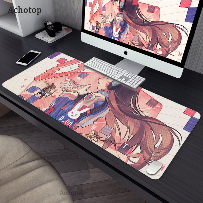 Anime Girl Large Gaming Mouse Pad 2