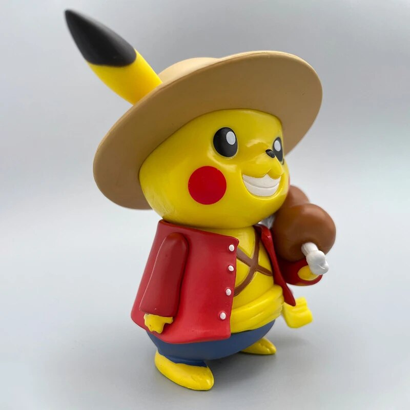Pikachu X Luffy Anime Action Figure