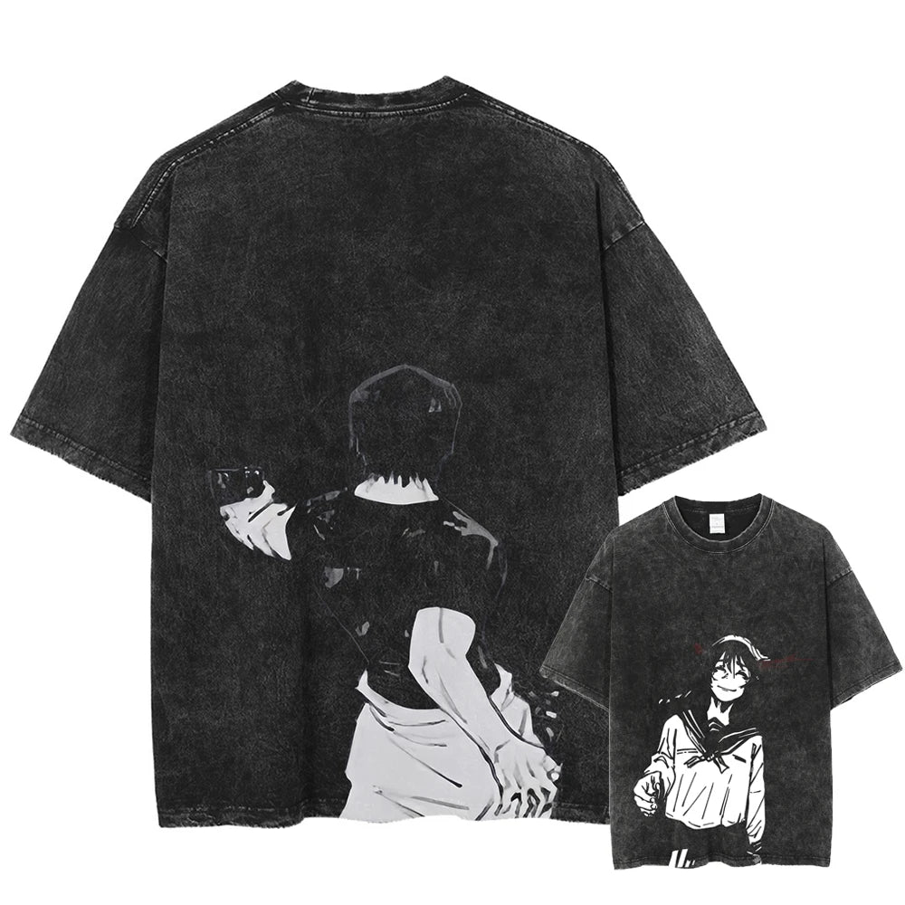 Jujutsu Kaisen Toji Shooter Anime Tshirt Black 2