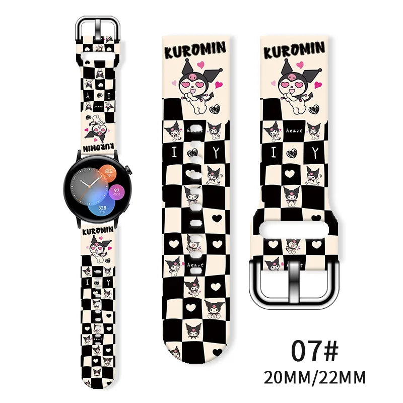 Sanrio Kuromi Strap For Samsung Huawei Style 9