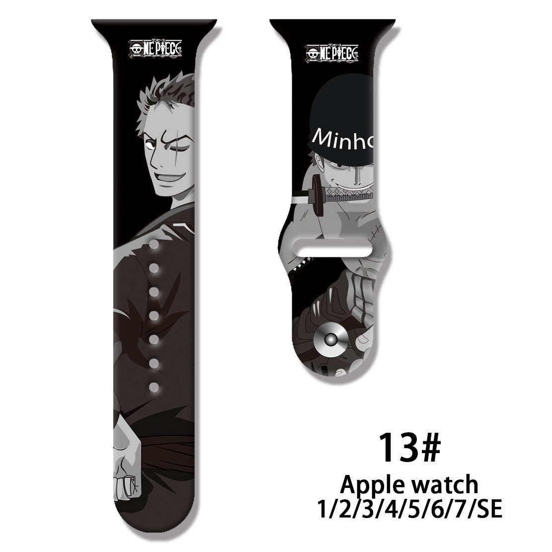 One Piece Anime Strap for Apple Watch band Zoro