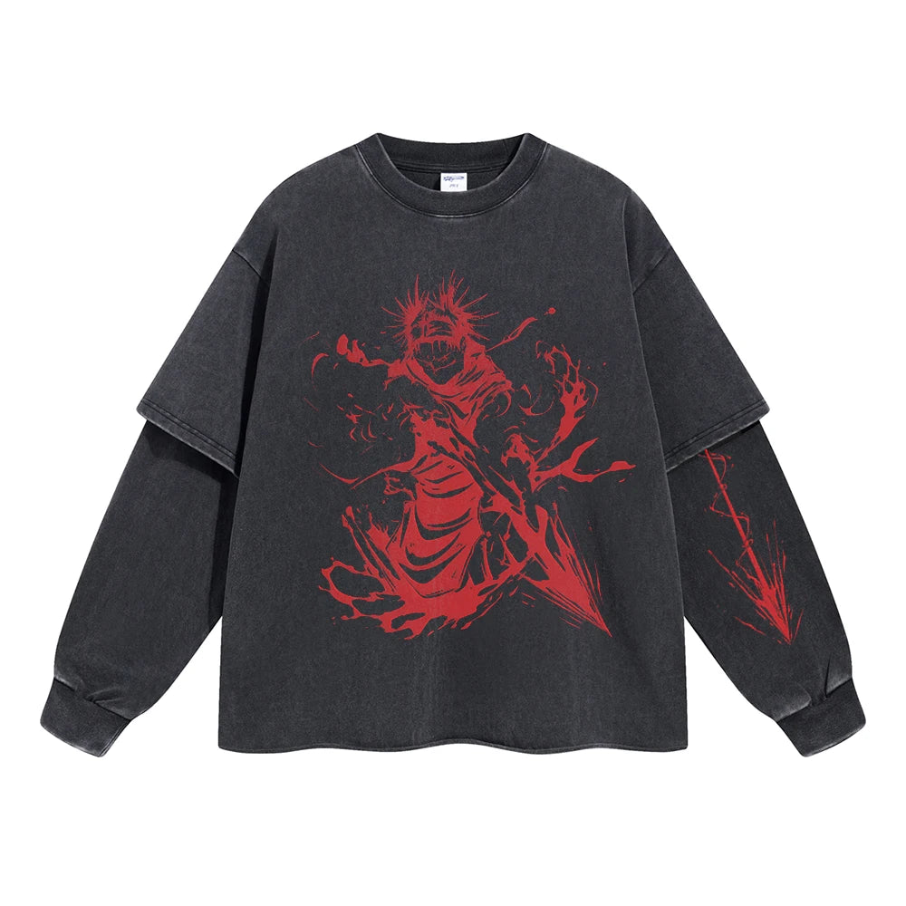 Jujutsu Kaisen Choso Double Layer Sweatshirt Style 4