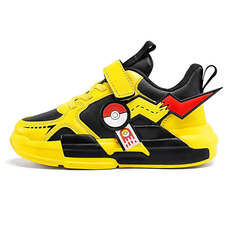 Pokemon Kids Sport Shoes Yellow