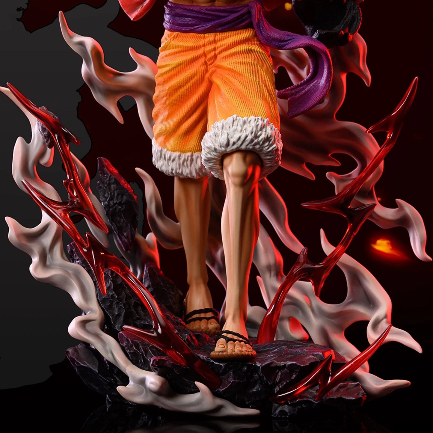 One Piece Luffy Angry PVC Action Figurine