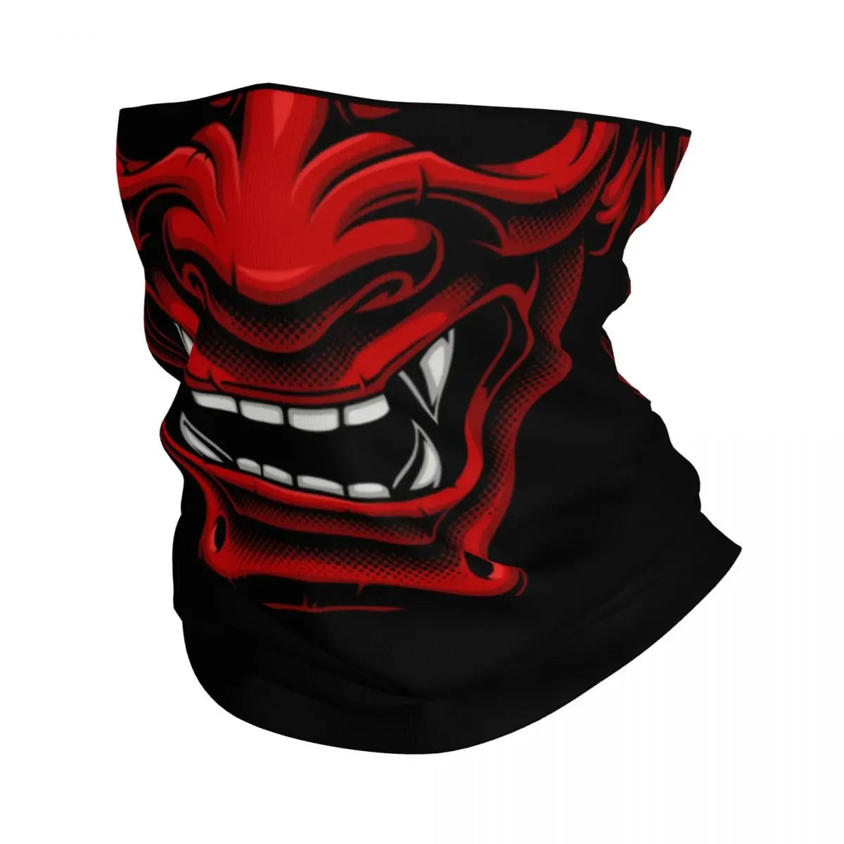 Komainu Samurai Oni Neck Warmer Scarf 7