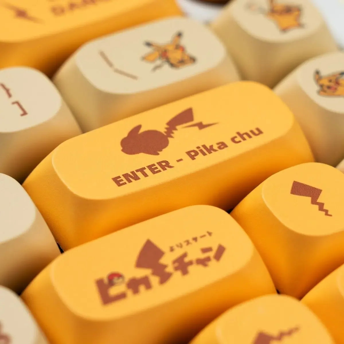 Pokemon Pikachu Anime PBT Sublimation Keycap