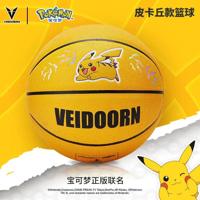 Pokemon Pokeball Style Basketball Yellow