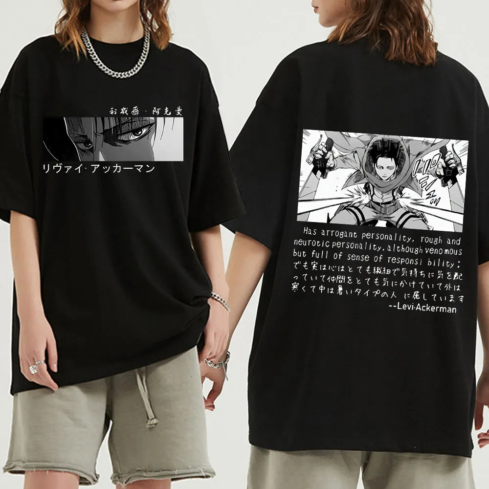 Anime Attack on Titan AOT Logo T-Shirt