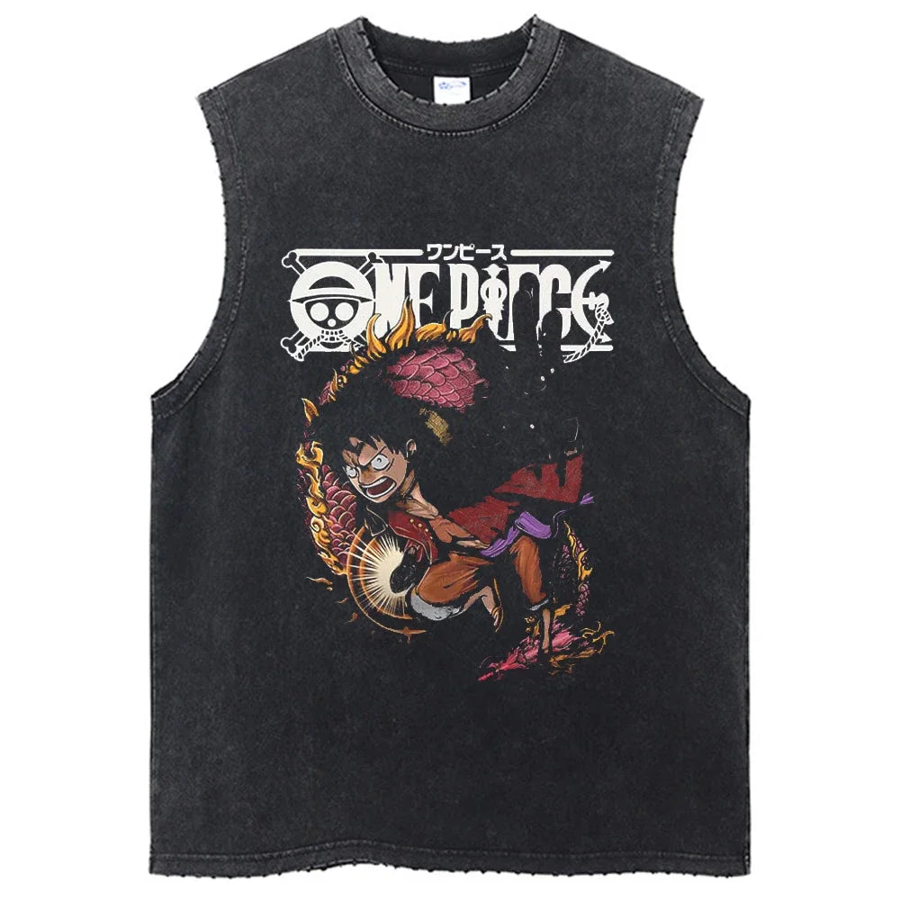 One Piece Luffy Tanktop Style 12