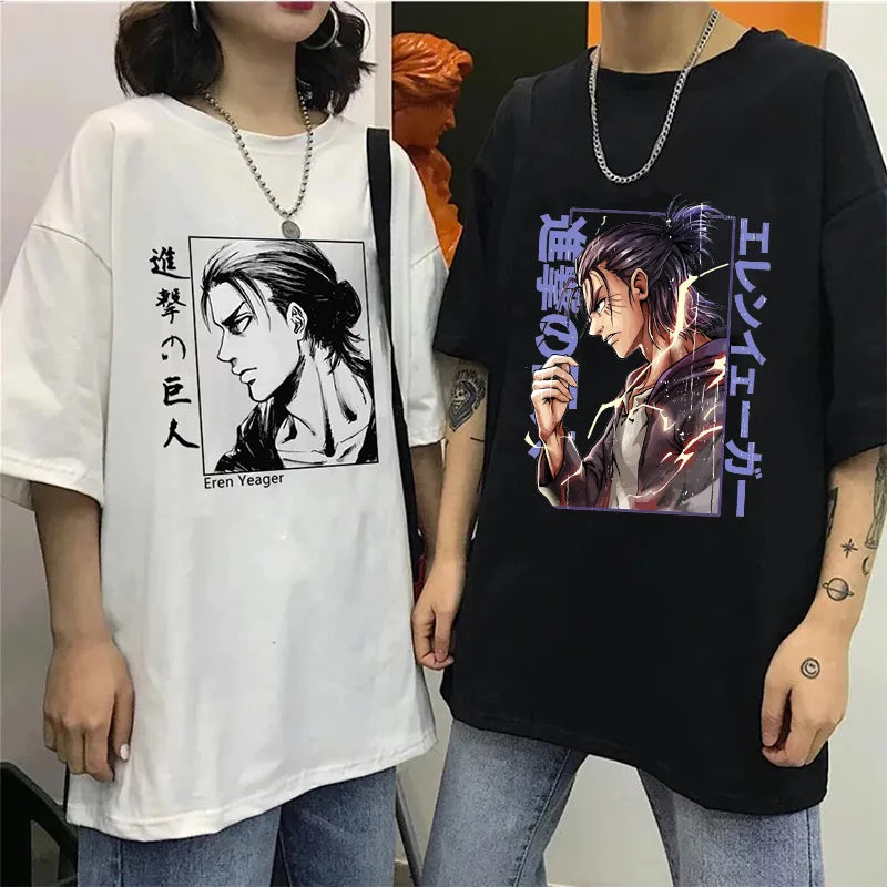 Attack on Titan Anime Oversized T Shirt