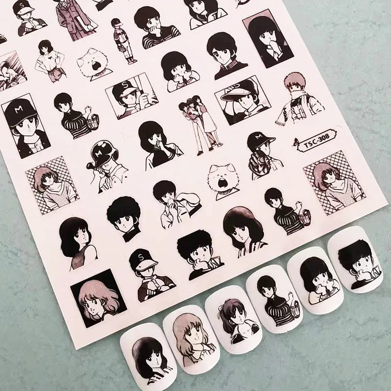 Tokyo Revengers Anime Acrylic Nails Sticker