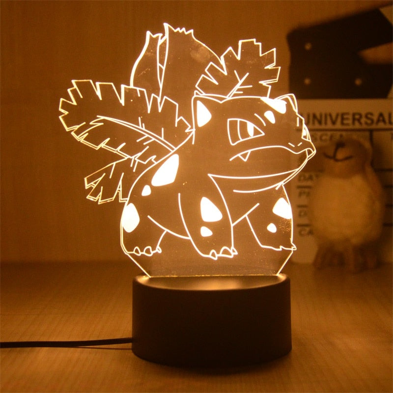 Pokemon Anime 3D LED desk lamp Action Figure 36 12cm