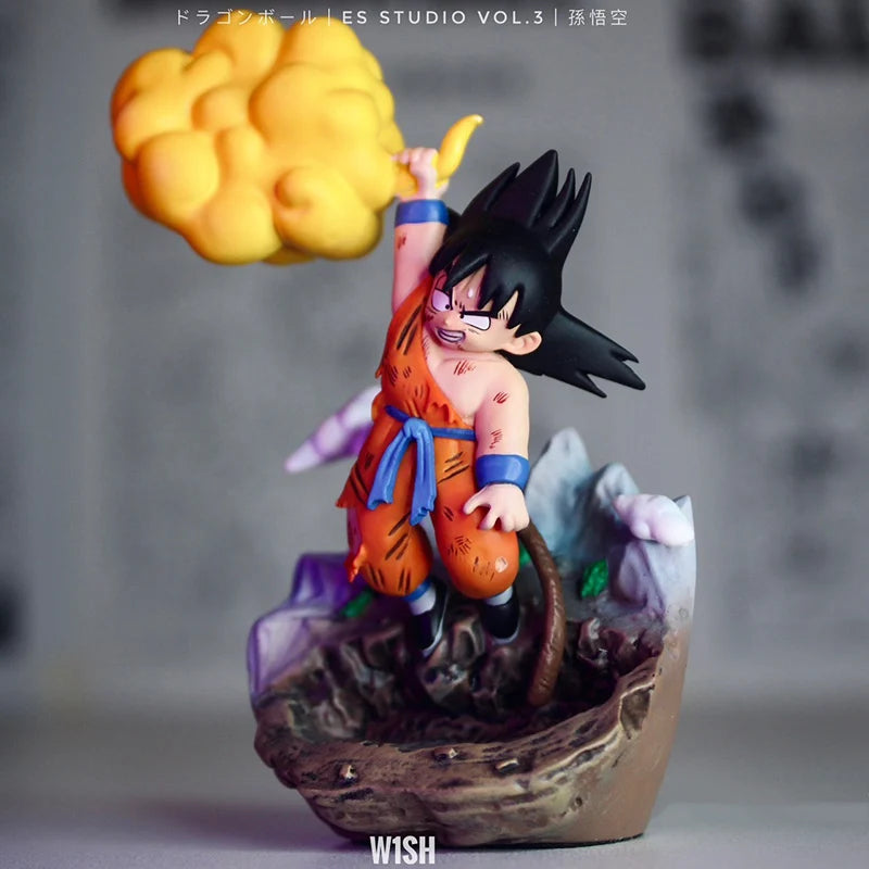 Dragon Ball Son Goku and Cloud Action Figure