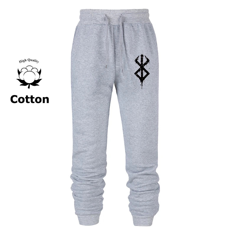 Berserk Guts Joggers Light Gray 2