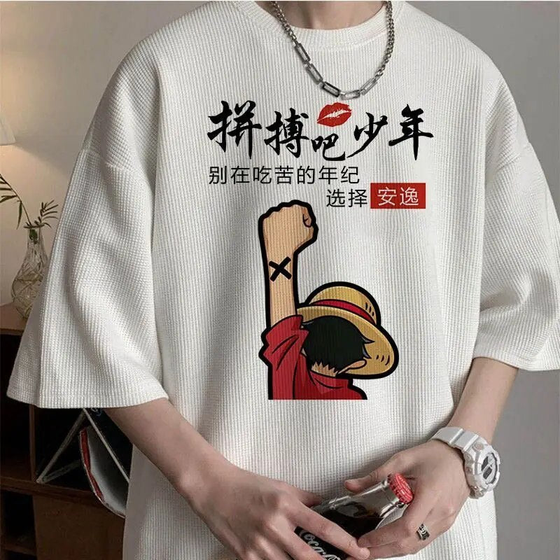 One Piece Anime Printed T-shirt 14
