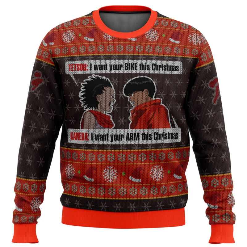 Akira Kaneda Ugly Christmas Sweater Style 6