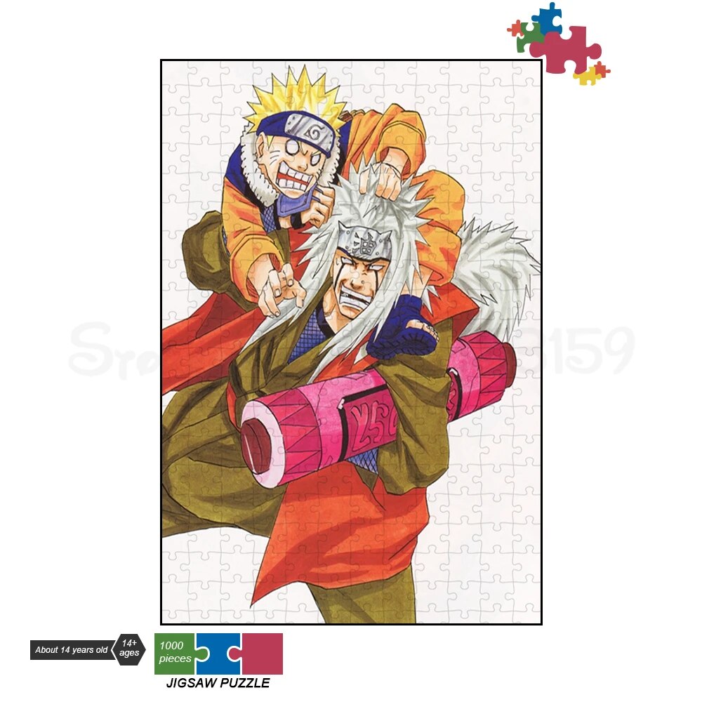 Naruto Shippuden: Team 7 3D Jigsaw Puzzle (300 Pieces) – Posters