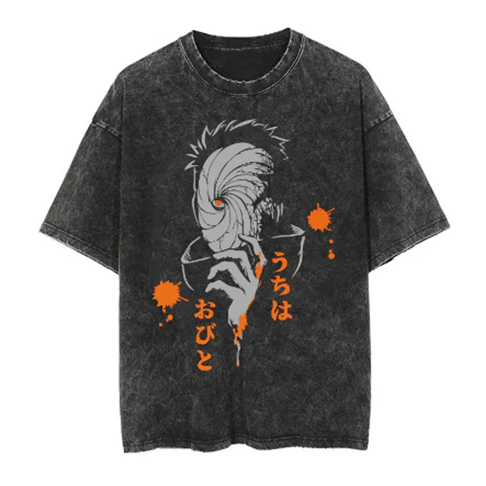 Naruto Shippuden Hinata Vintage Tshirt Obito