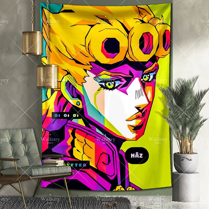 Jojo's Bizarre Adventure Wall Tapestry