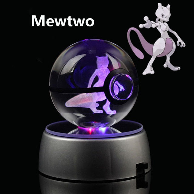 Pokémon 3D Crystal Ball Figure Mewtwo