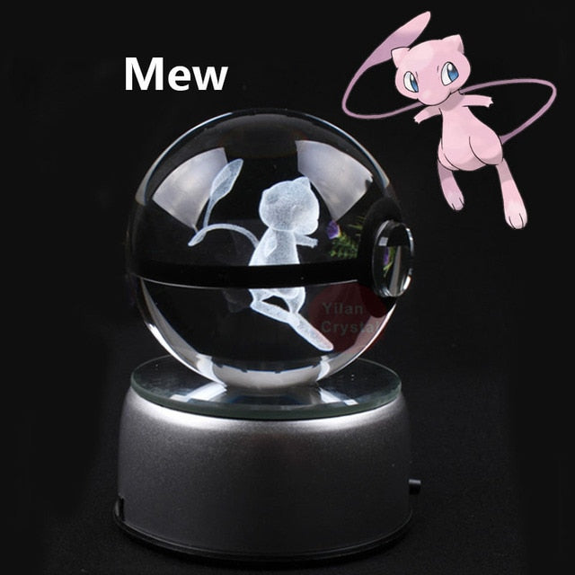 Pokémon 3D Crystal Ball Figure Mew
