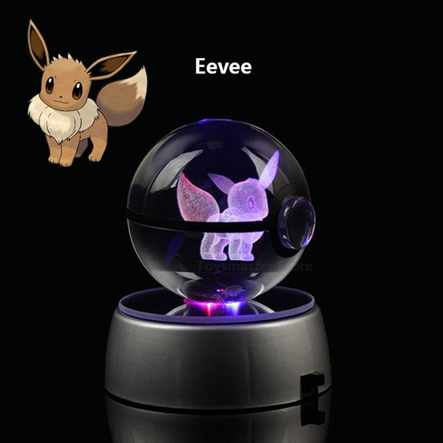 Pokémon 3D Crystal Ball Figure Eevee