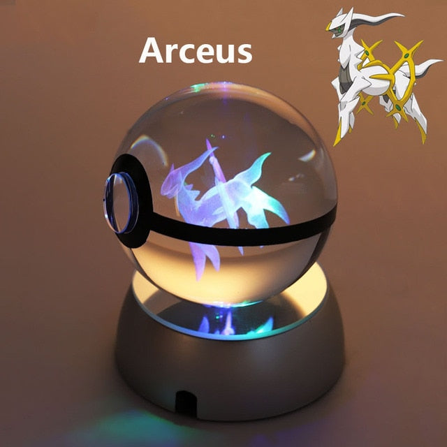 Pokémon 3D Crystal Ball Figure Arceus