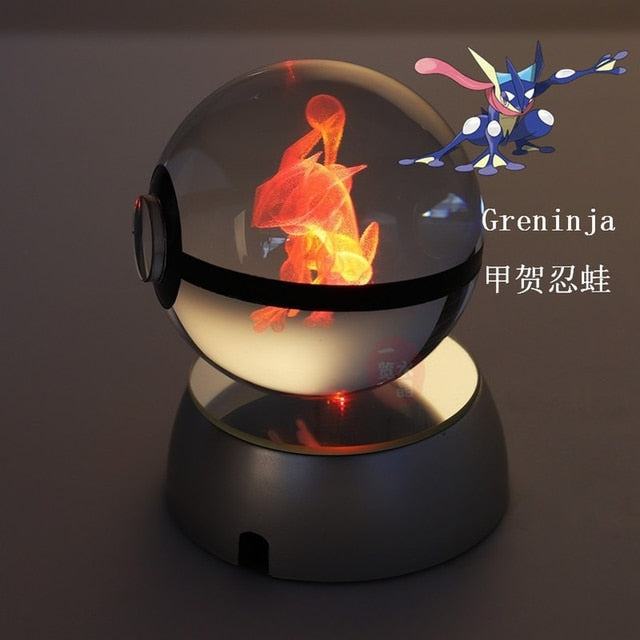 Pokémon 3D Crystal Ball Figure Greninja